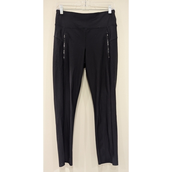Athleta Stellar Crop Pants In Black Size Small - Picture 2 of 7